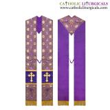 Priest Stoles - Metallic Purple - Priest Stole