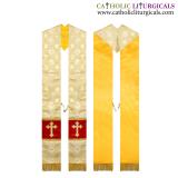 Priest Stoles - Metallic Gold - Priest Stole